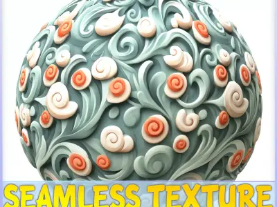 Stylized Ornaments Seamless Texture Texture