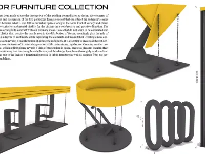 Exterior Furniture Collection 3D model