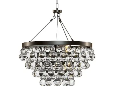 Crate and Barrel - Lure Chandelier 3D model