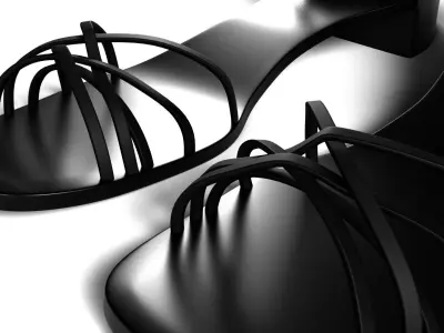 Sandal Salsa Dance 3D model