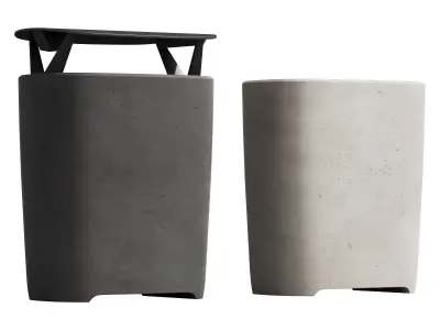 531 exterior and architecture 23 litter bins better by mmcite 3D model