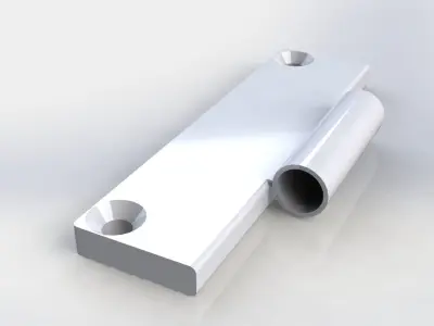 Hinges Model door hinge 3D print model