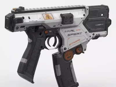 Futuristic Tactical Tools 3D Model Pack