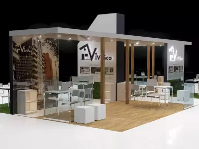 STAND EXHIBITION 3D model