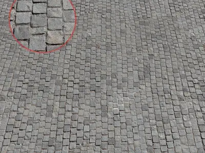 Ultra realistic Tiles Floor  3D model