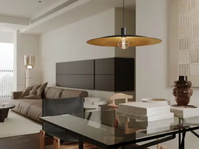 apartment interior scenes     3D model 6