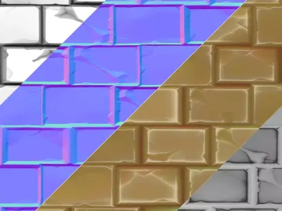 Stylized Brick Texture