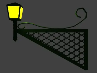 Wall Lamp 1 3D model