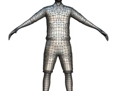 Cartoon Low Poly Style Avatar 015 Low-poly 3D model