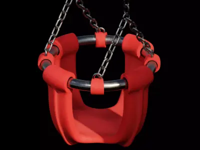 Toddler swing seat 3D model