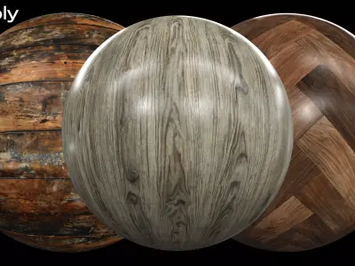 50 Realistic Wood Material Pack - PBR Textures Texture