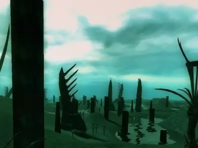 Dephts of Rlyeh Pack Low-poly 3D model