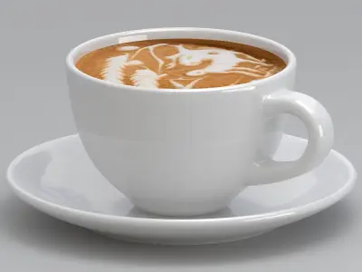 Coffee Mug Sat 3 3D model