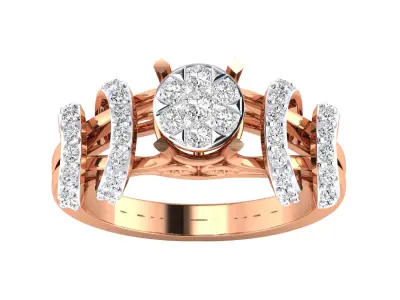  Women Ring Render 3dm STL MTL SLC JCD OBJ FBX Details 3D print model buy