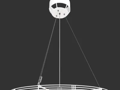 Suspension MESH M BLANC 3D model