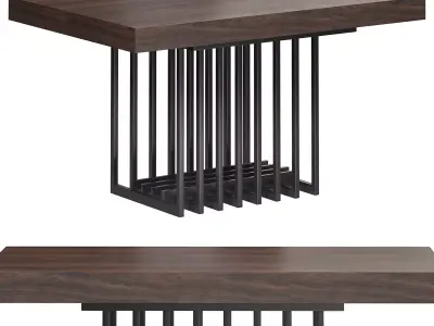 Prestige dining table by laskasas 3D model
