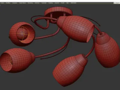 Sirius V2721 Low-poly 3D model