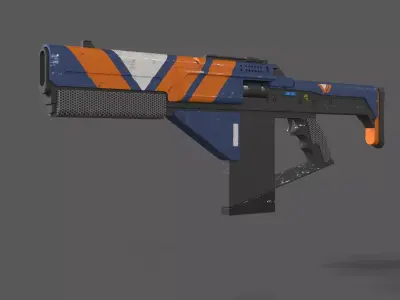 Destiny 2 Main Ingredient Fusion Rifle 3D print model