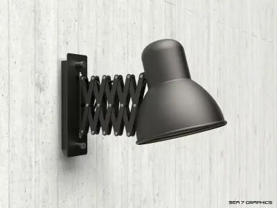 Wall Lamp Nowodvorski Harmony 3D model