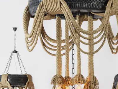 Chandelier Gomma 3D model