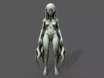 Monsters Pack 2 Low-poly 3D model