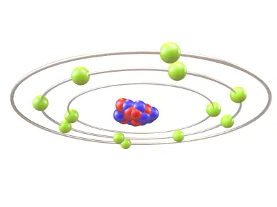 Magnesium Chemical Element v1 003 Low-poly 3D model