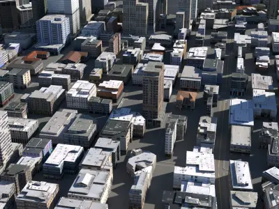 City 112 Low-poly 3D model
