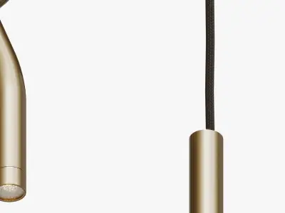 Led pendant lamp tony 3D model