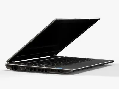 Acer C7 Chromebook Low-poly 3D model