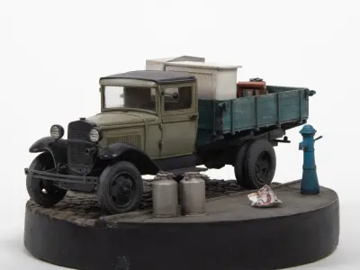 Soviet  WW2 Standpipe 1-35 scale 3D print model