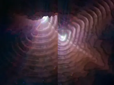 Low Res Wolf-rayet 140 deep sky object 3d software analysis Free 3D print model