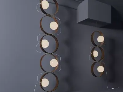 Leucos Guiko 3 and 5 light  3D model