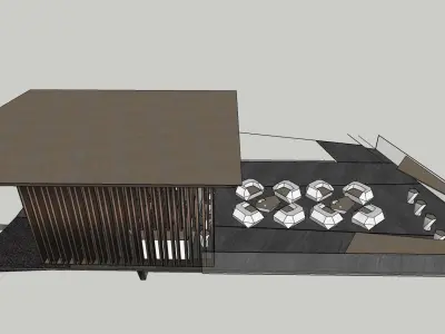 outdoor sketchup sketchup 3d model  3D model