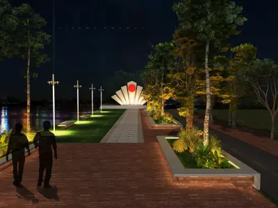 Landscape Sculpture  3D model