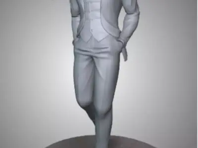 Mister Knight Moon Knight 3d model figure Marvel 3D print model