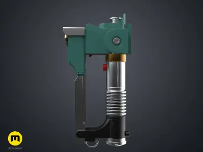 Ezra Bridgers Lightsaber Blaster - Star Wars 3D print model