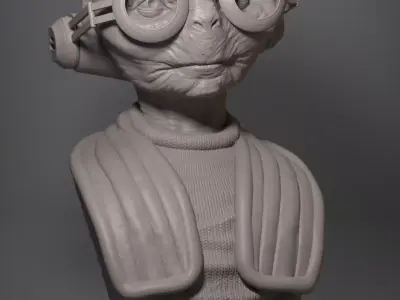 Maz kanata 3D print model