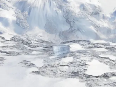 Ice Enviroment 3D model