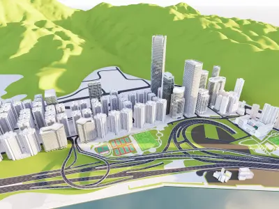 Hong Kong Taikoo 3D model