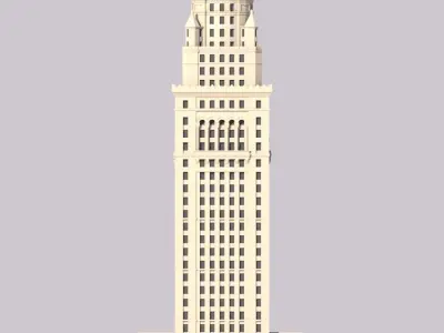 Terminal Tower 3D print model