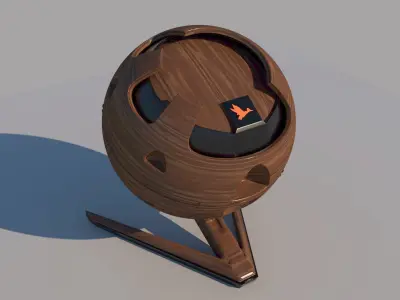 Wood Flooring Material - VRay Shader Texture