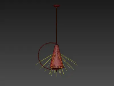 GESTURE PENDANT by Kelly Wearstler 3D model