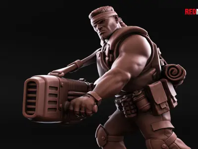 Jungle Fighters - Squad of the Imperial Force 3D print model