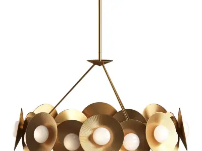 Flatbush 16-Light Chandelier 3D model