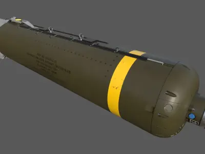 CBU-103 Combined Effects Munition 3D model