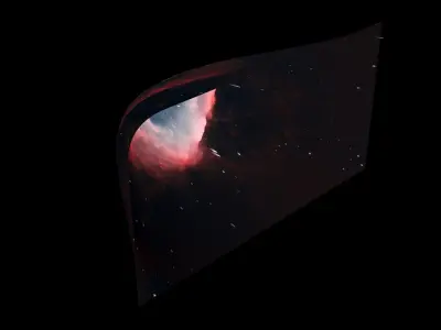 Eye of The Sauron Nebula 3D model