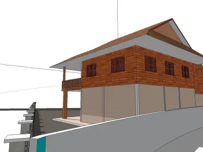 Creative Design-Holiday Cabin-099 3D model