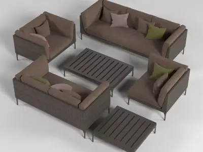 Dedon Mu Set 1 3D model