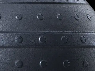 Metal Materials 63- Metal panels By Painting - Pbr 4k Seamless Texture