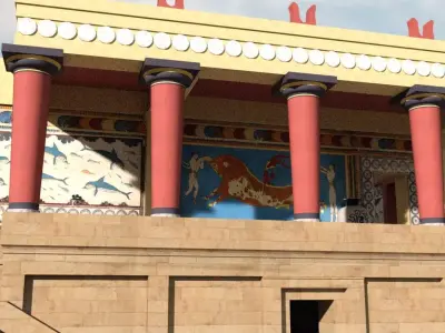 Minoan Palace 3D model